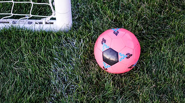 Football and goal