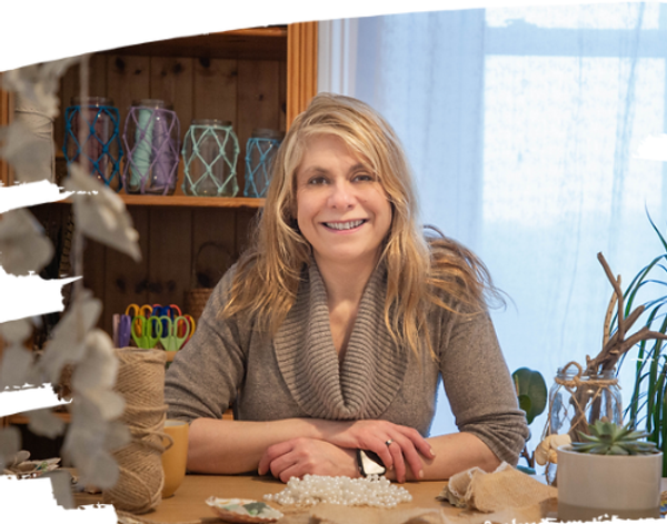 Gabby Ryde Island CraftWorks Christmas Wreaths Isle of Wight