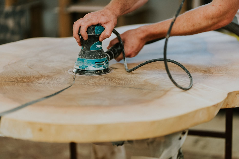 Table Alderwood Studios Joinery Course