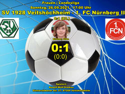 26.09.2021 SVV Damen - 1. FC Nürnberg II 0:1
