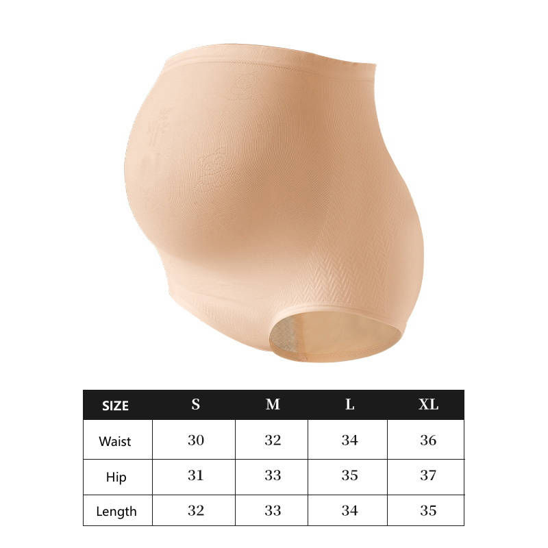 Miniatura: High-Waist Maternity Underwear Breathable Belly Support Women's Comfortable