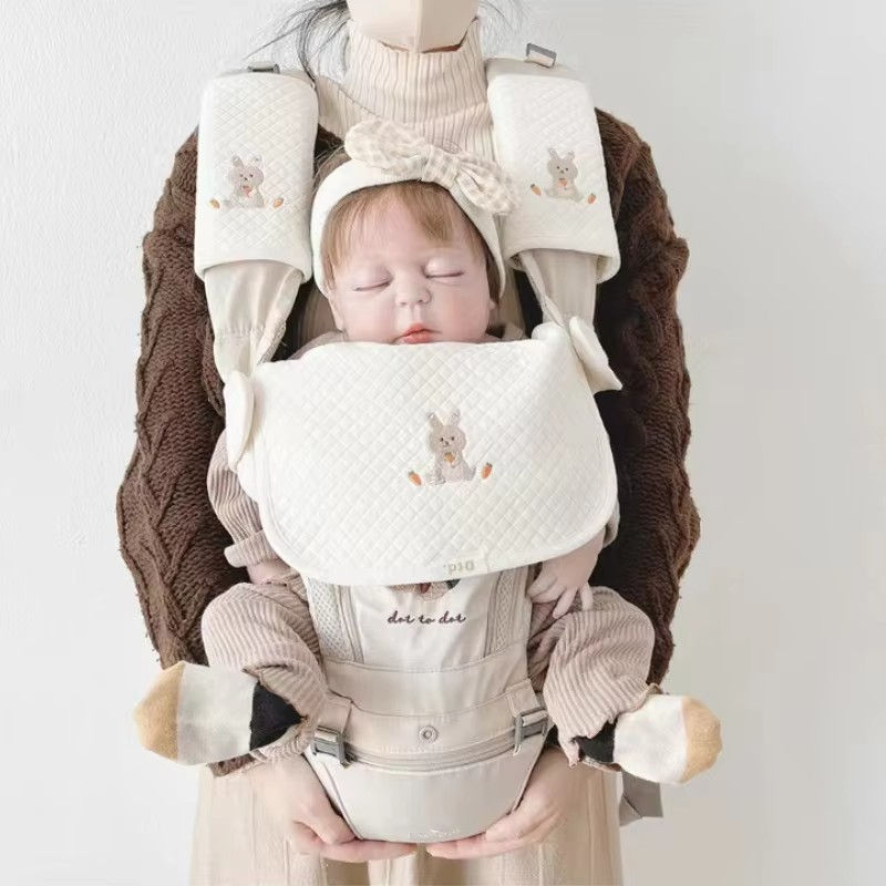 Miniatura: 3pcs/Set Waterproof Baby Bibs Muslin Saliva Towel Cotton Shoulder Pad Bite