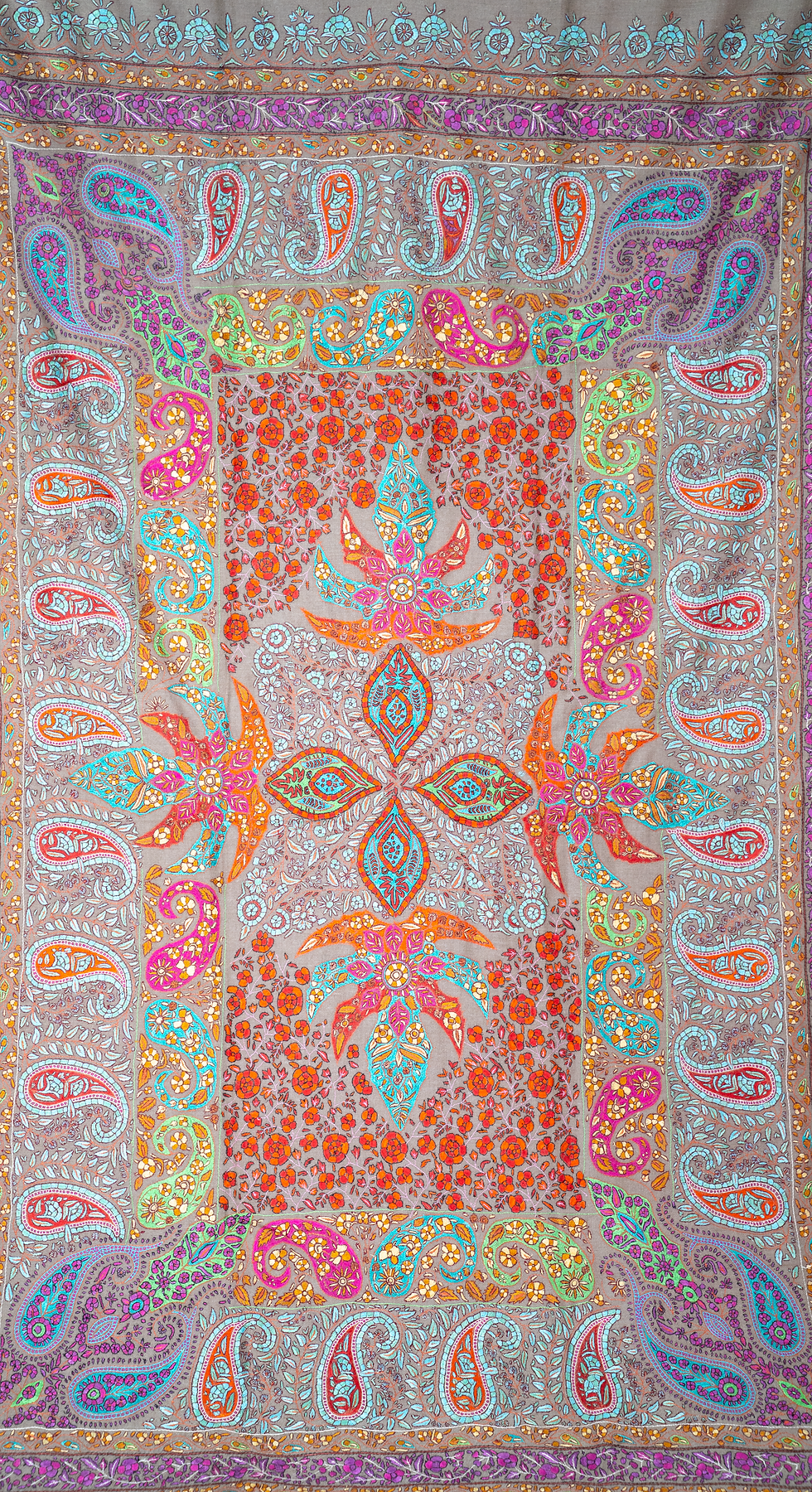 PASHMINA SOZNI EMBROIDERED SHAWL