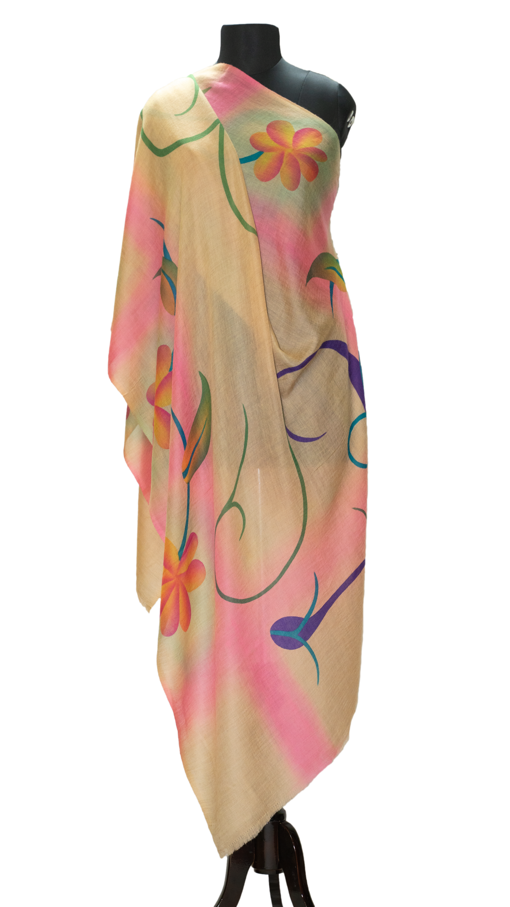 PASHMINA SOZNI EMBROIDERED SHAWL