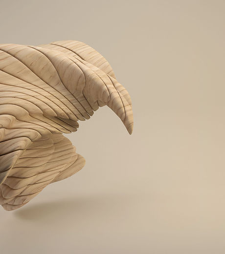 3D Wooden Figure