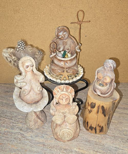 Mixed Media Clay Sculpting