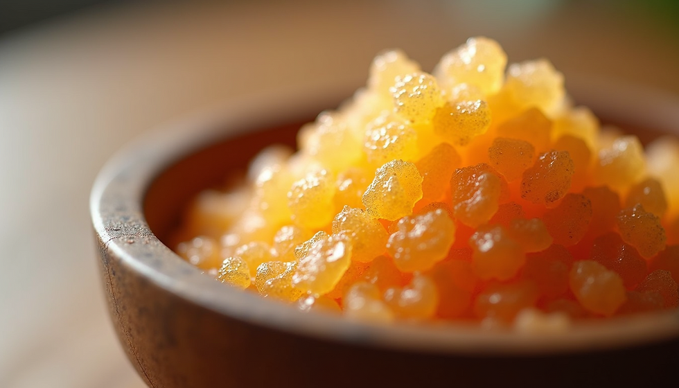 น้ำตาลหล่อฮังก้วย ตรา เบาเบา