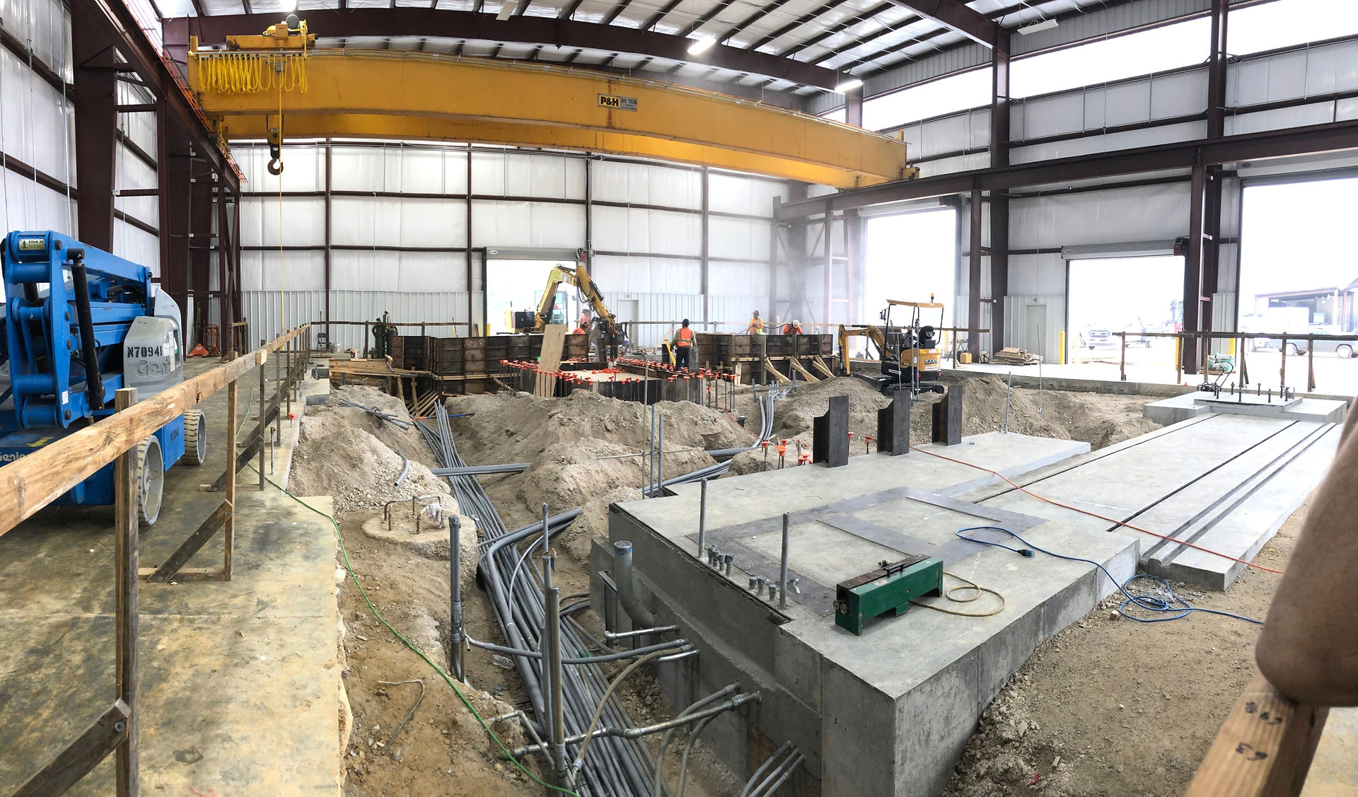 Marathon Electrical Contractor Service Department project at Atlas Tube