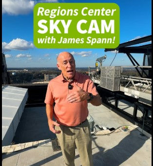 Marathon Electrical Contractors Completes SkyCam Installation at Regions Center