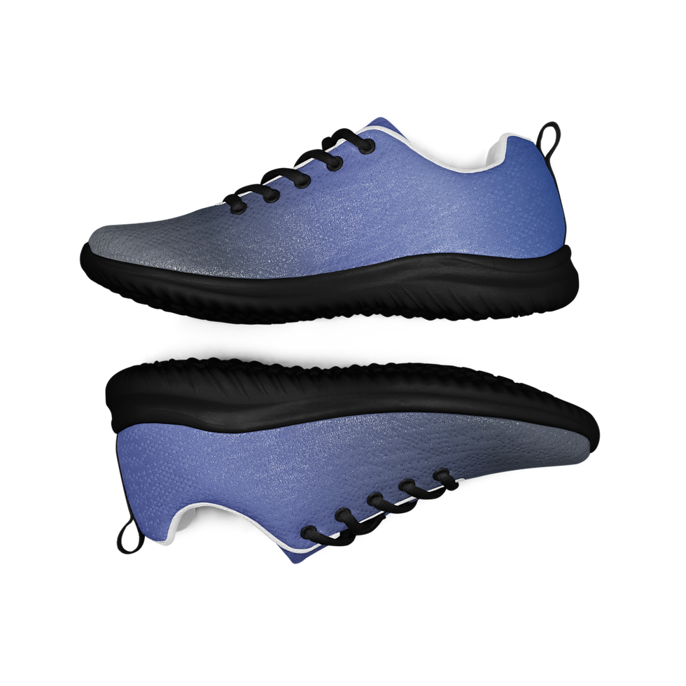 Thumbnail: Azure Slate fades from vibrant blue to slate gray in this versatile design by Darc Pfenyx.
