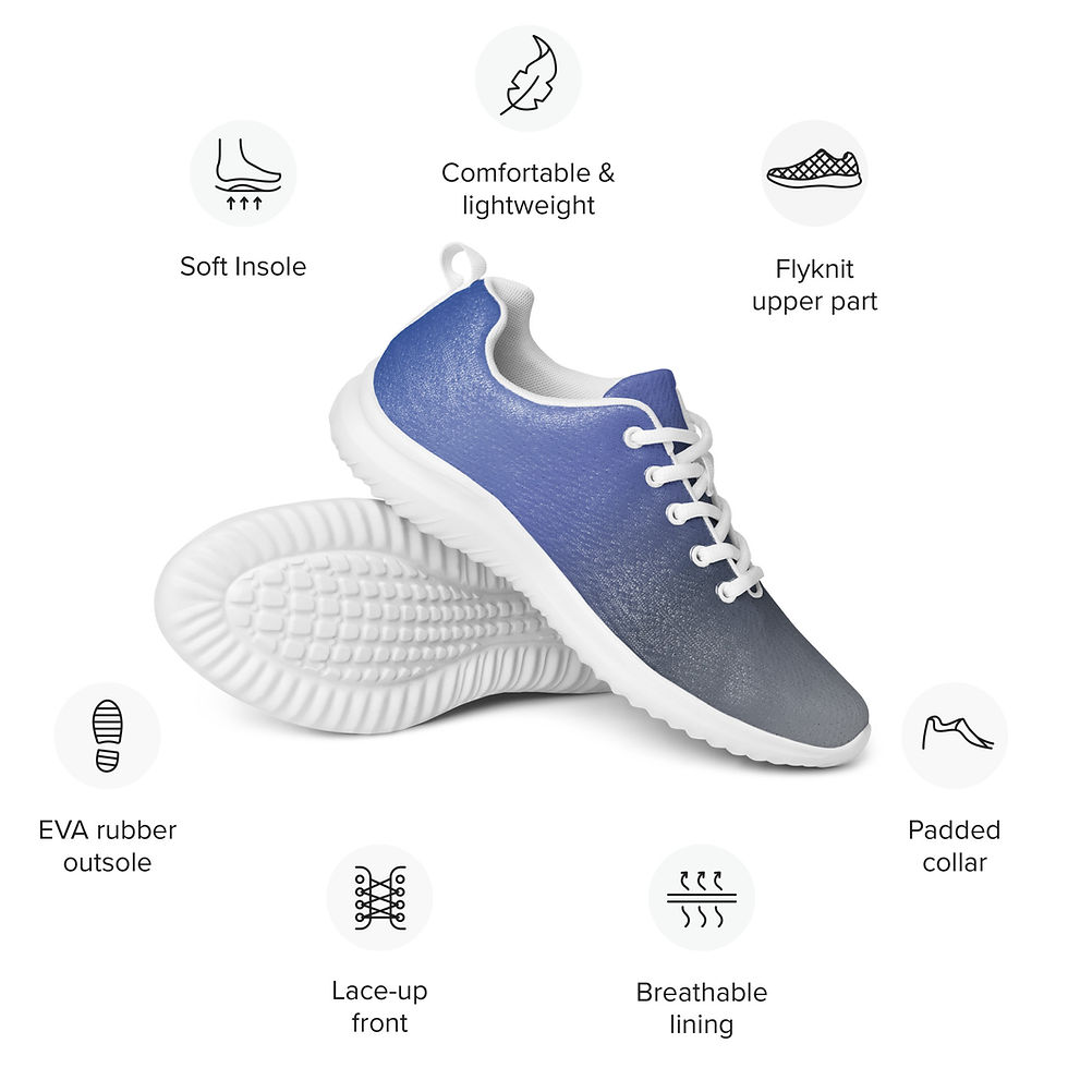 Thumbnail: Azure Slate by Darc Pfenyx blends cool blue into slate gray for an eye-catching athleisure look.
