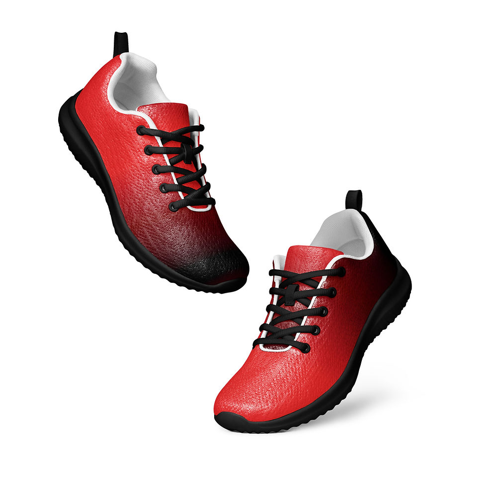 Thumbnail: Crimson Ashes combines fiery red and smoky black in a striking streetwear design by Darc Pfenyx.