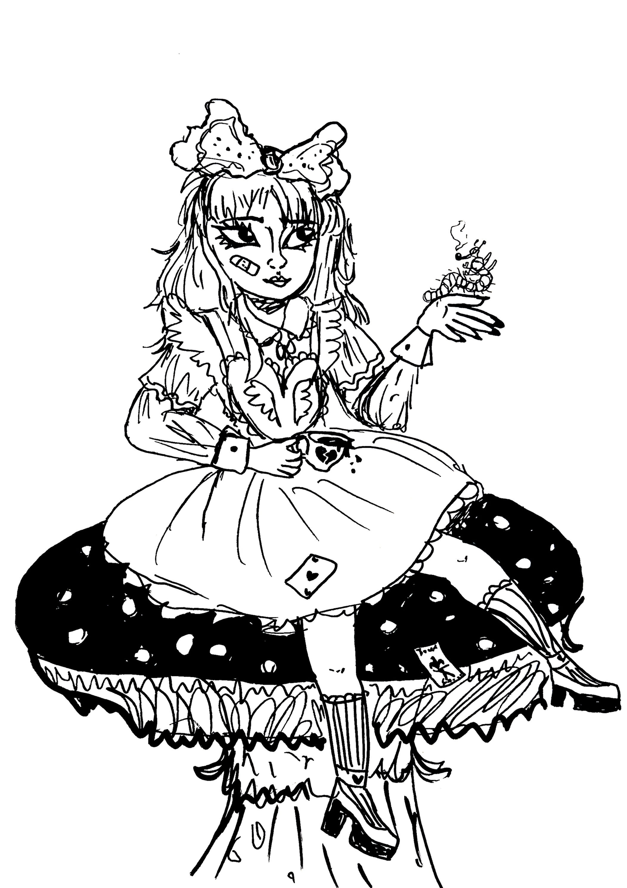 Absolem says... (Original Drawing)