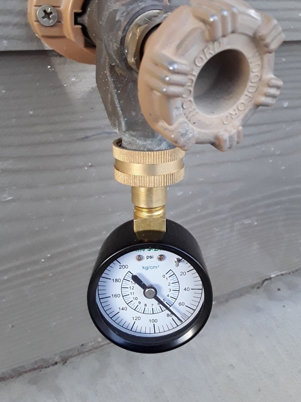 Water pressure