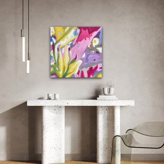 abstract painting by Angie Brooksby