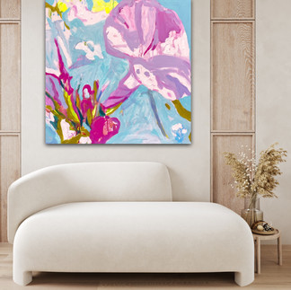 babstract painting by Angie Brooksby