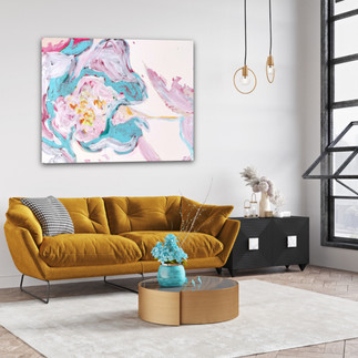 abstract painting by Angie Brooksby