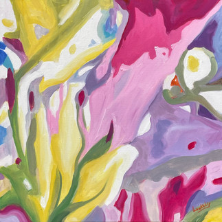 abstract painting by Angie Brooksby