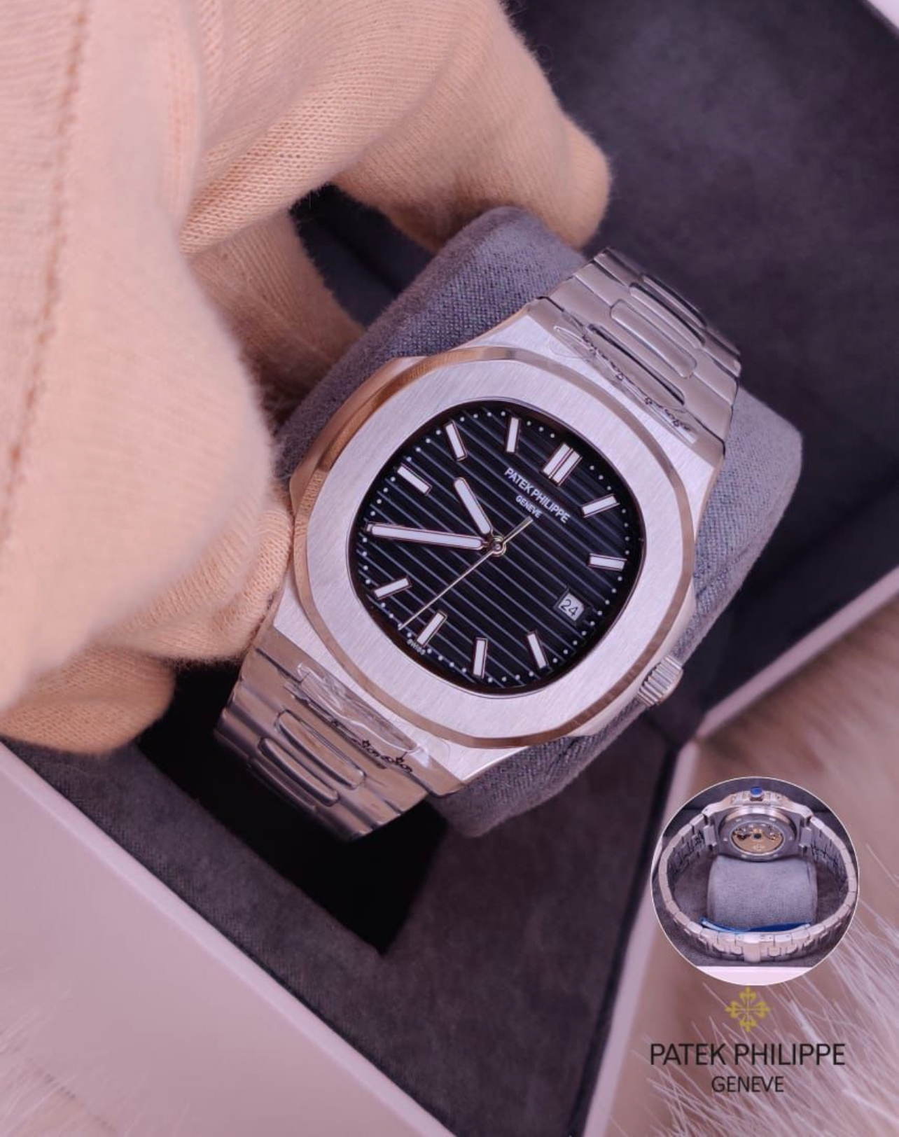 PATEK PHILIPPE RARE NAUTILUS TIFFANY & CO. NOS 5711/1A-010