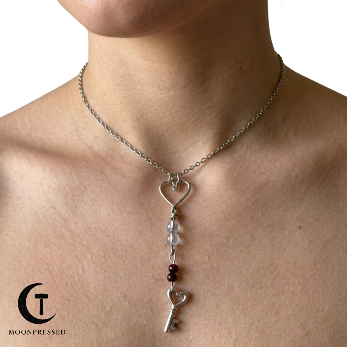 "Wired Heart" Necklace