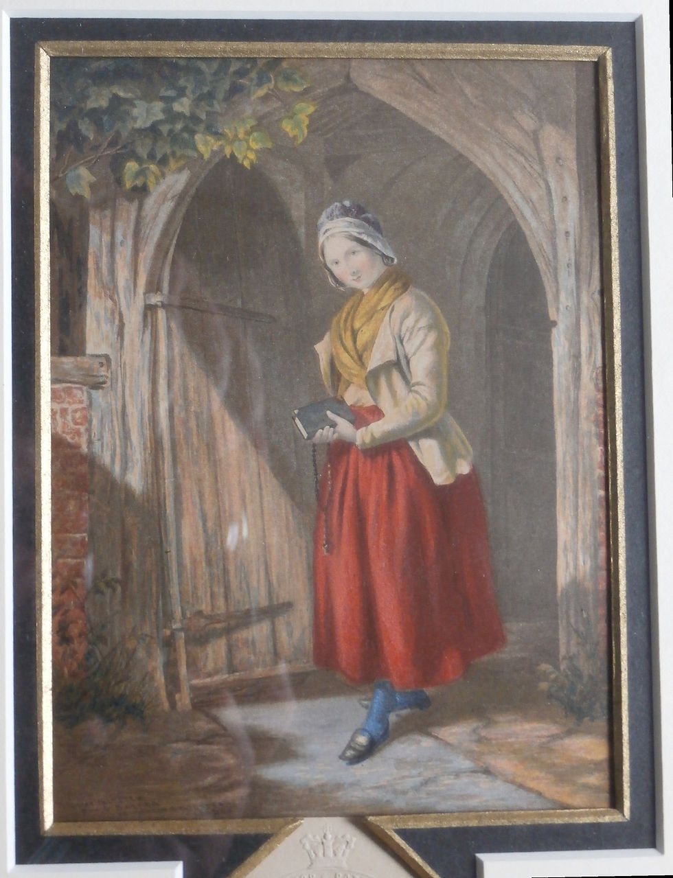 Returning from Prayer (SM) - George Baxter prints