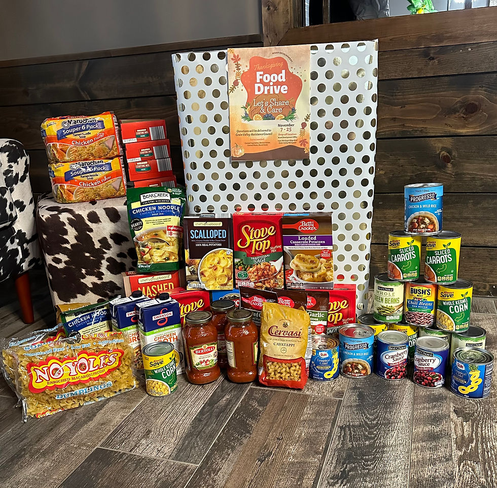 Thanksgiving Food Drive 11.18