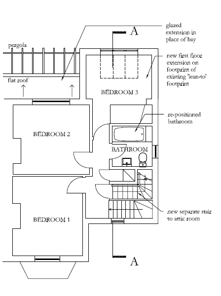 NEW FIRST FLOOR PLAN