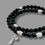 Miniatura: ROSARIO-BRACCIALE ONICE SFACCETTATA