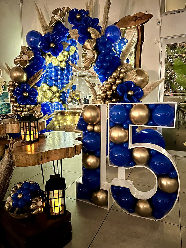 Decoración 15 años