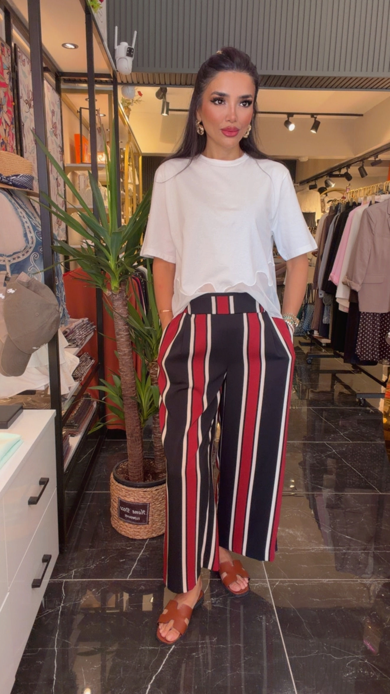 ÇİZGİLİ PANTALON
