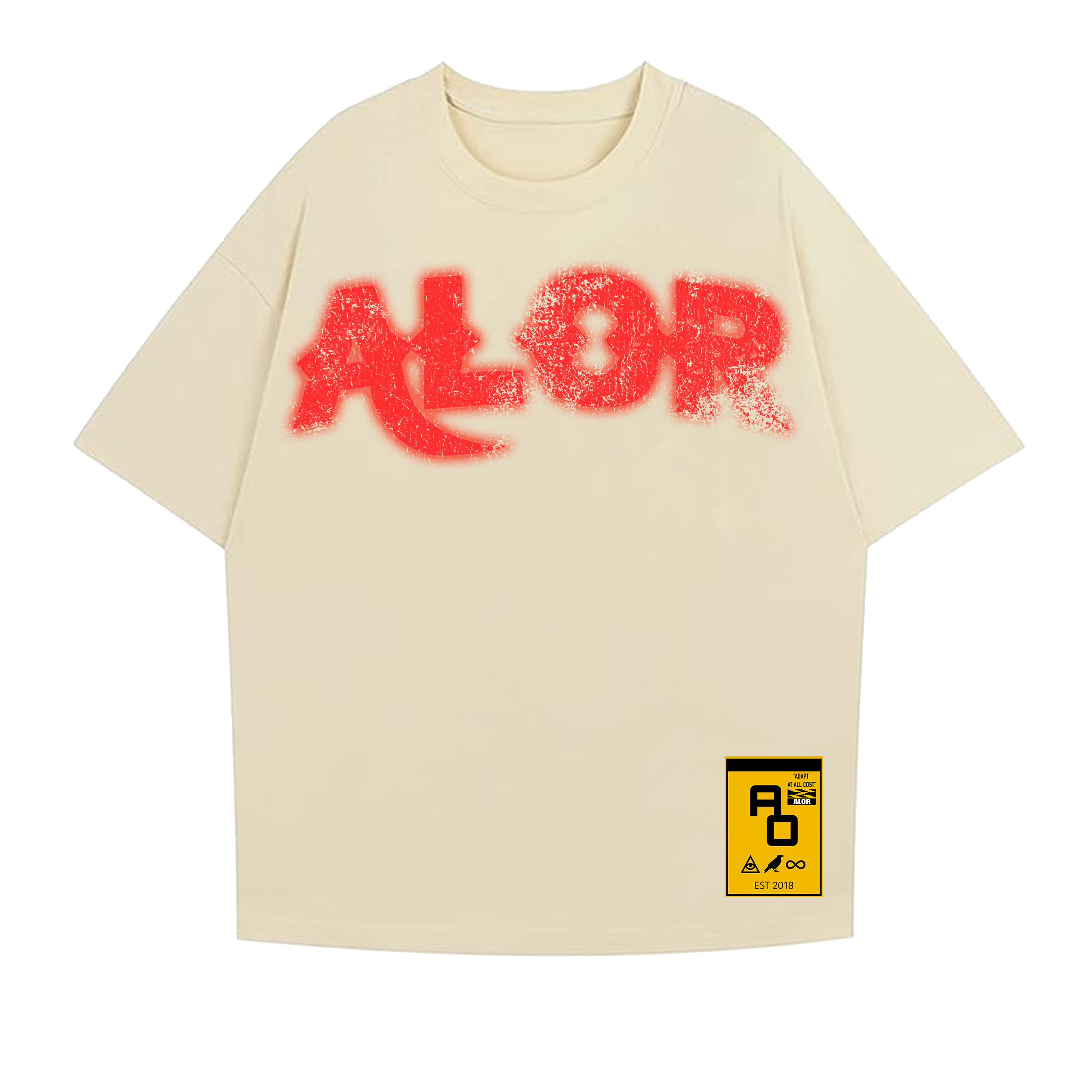"ALOR" Vengeance Is Mine Vintage Cream