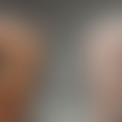 Two persons facing each other, knees bent