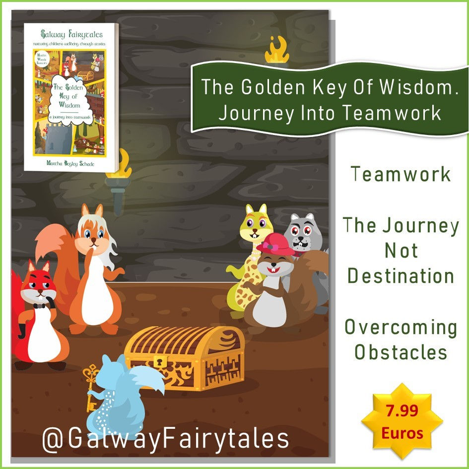 Miniature : Themes of Golden Key Of Wisdom. A Journey Into Teamwork. Book 3 of the Merlin Woods Series. 