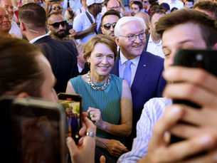 Tugce Albayrak Verein: Stolzer Gast beim Bürgerfest mit Bundespräsident Steinmeier