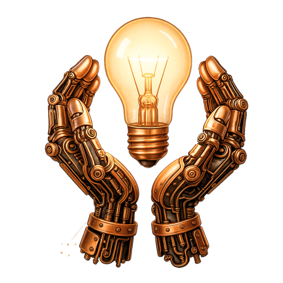 Hands holding light bulb idea for entrepreneur mindset coaching