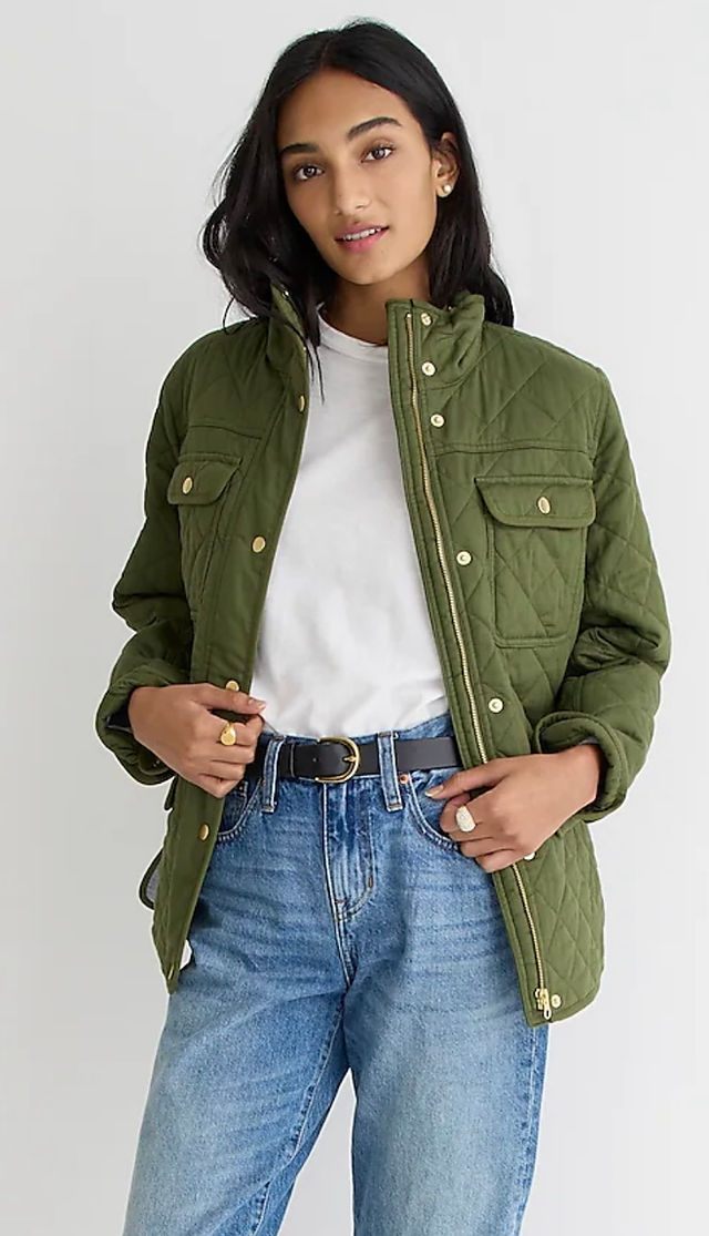 New Quilted Downtown Field Jacket