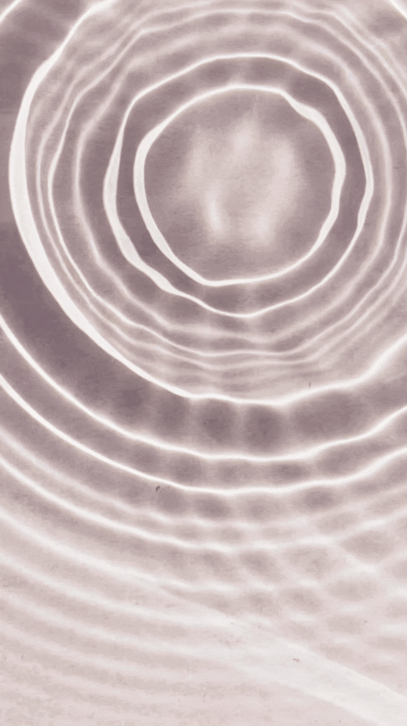 Ocean water rippling in Tulum.