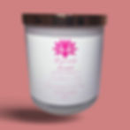 Blackcurrant & Plum Triple scented soy wax candle jar