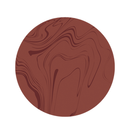 A brown backdrop with swirls