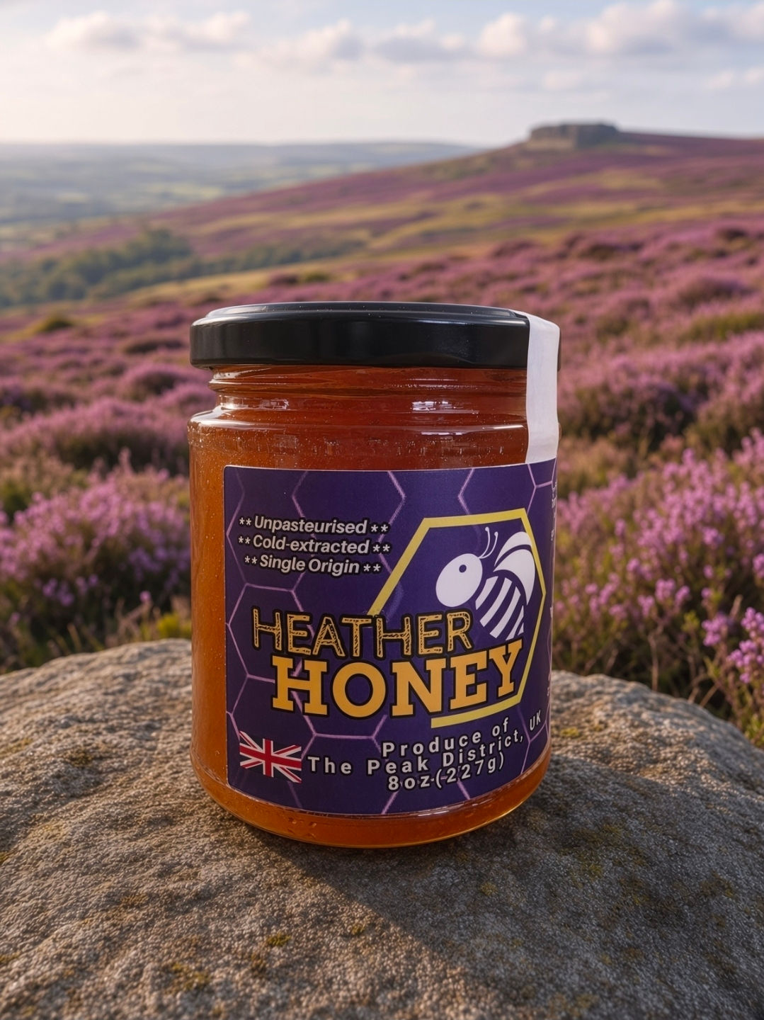 Peak District Ling Heather Honey