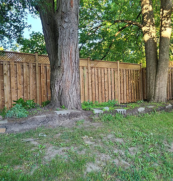 ezpostholes.ca custom wood fence fences scarborough