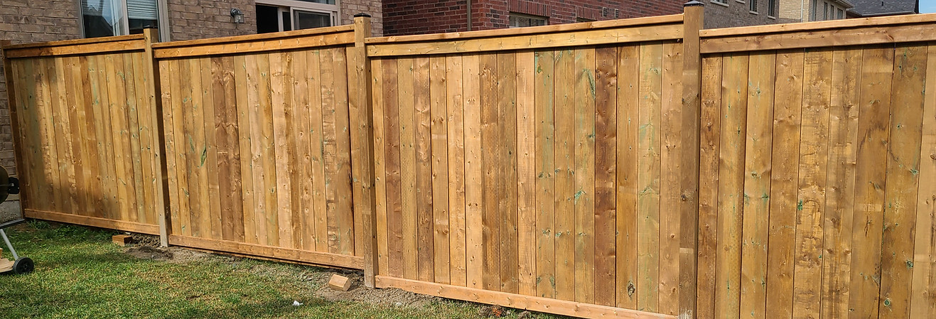 Reliable Post Hole Digging, Deck Footings and fence construction in Barrie, ON