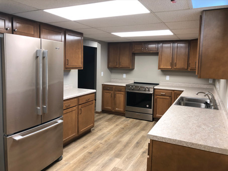 Lower Level Apartment (Before & After)