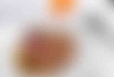 Duck with wild berry sauce and farro