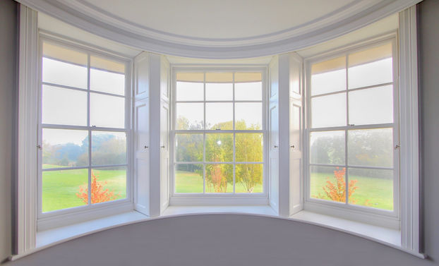 Painted Bay Window
