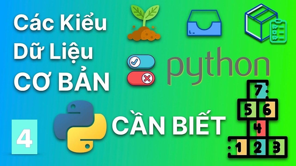 Các kiểu dữ liệu trong Python