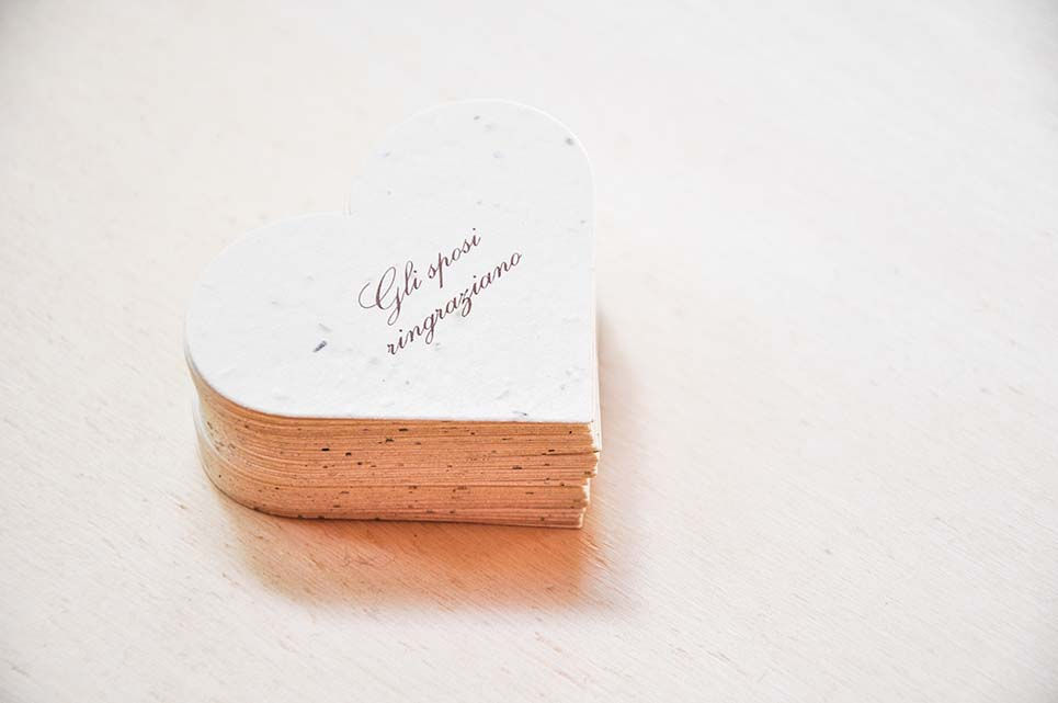 Miniatura: CUORE Piantabile di varie misure CON STAMPA PERSONALIZZATA