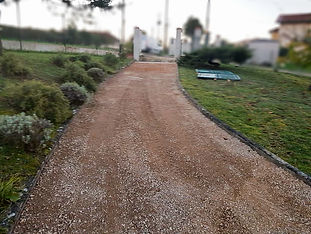 parking terrassement maçonnerie