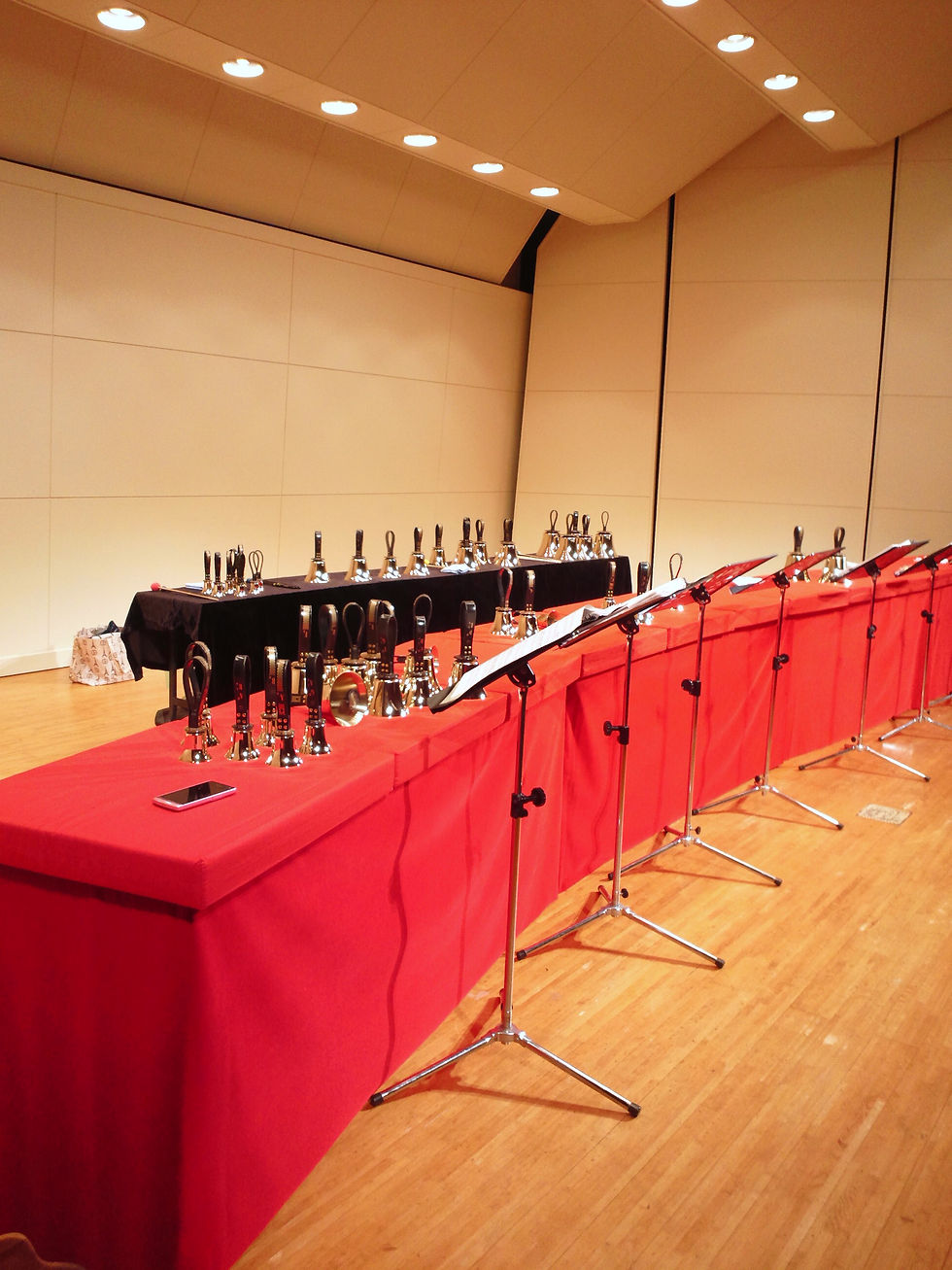 コンサートのセッティング完了