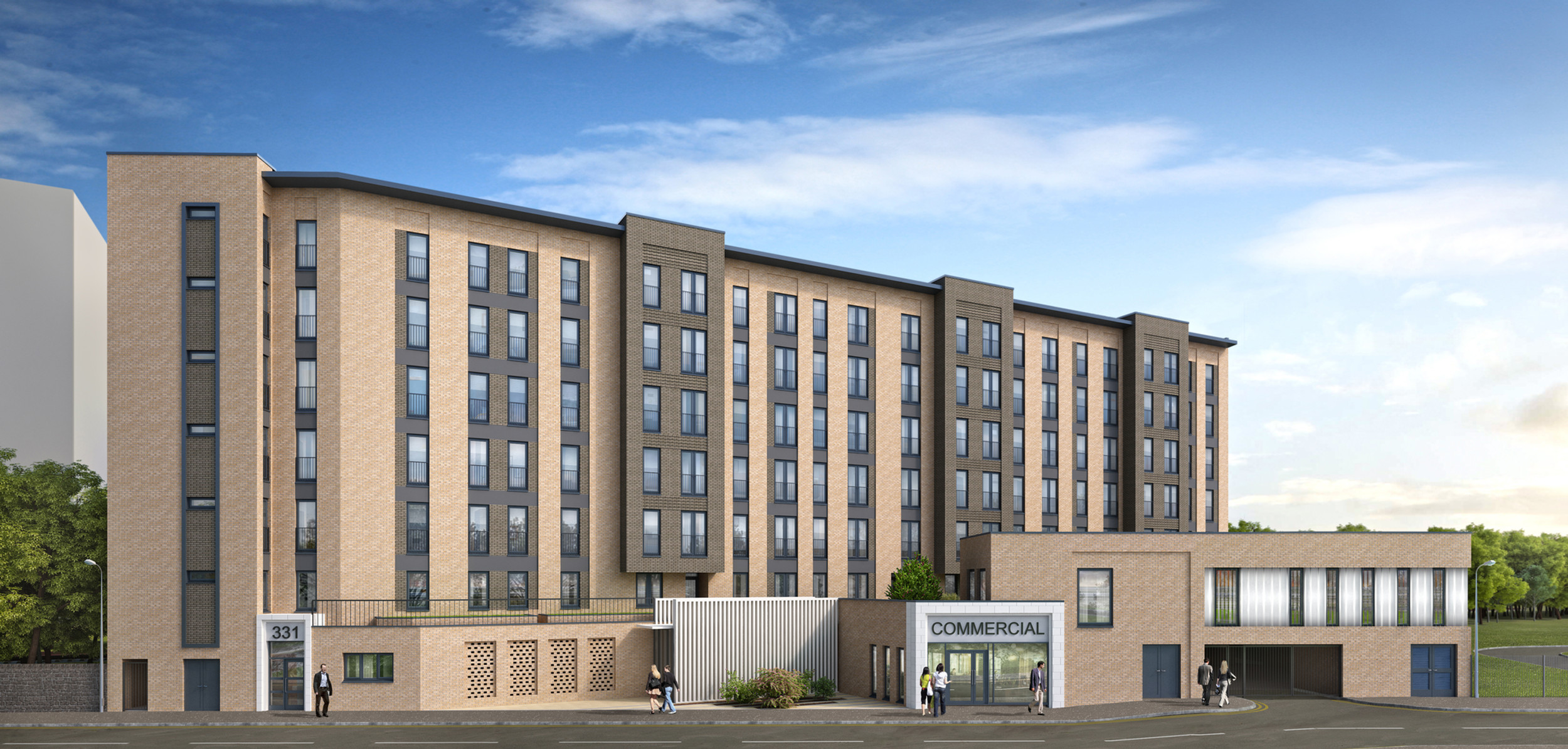 New Flats For Sale In Glasgow Upper Bell Street Apartments Scotland